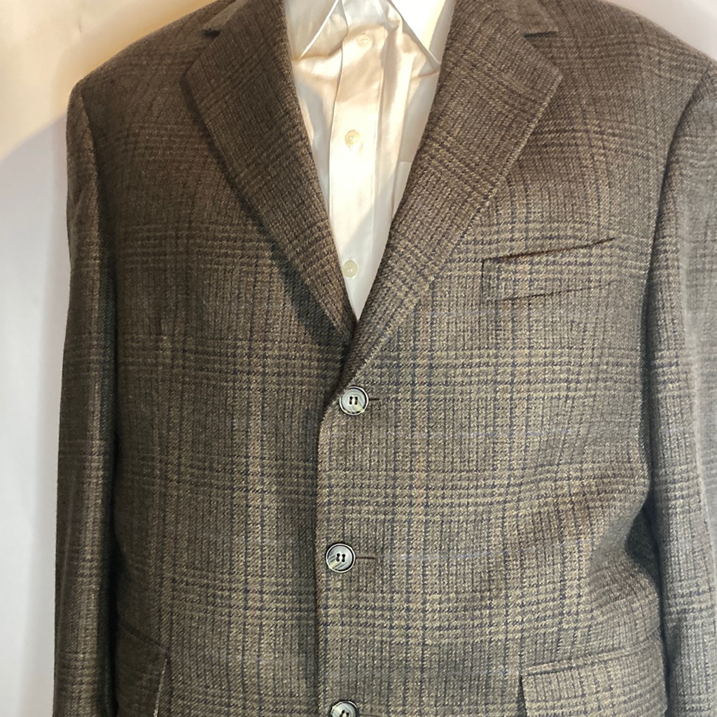 Andrew Fezza Fusion S  K Famous Brand Sport Coat 100 Lambwool Size 44s